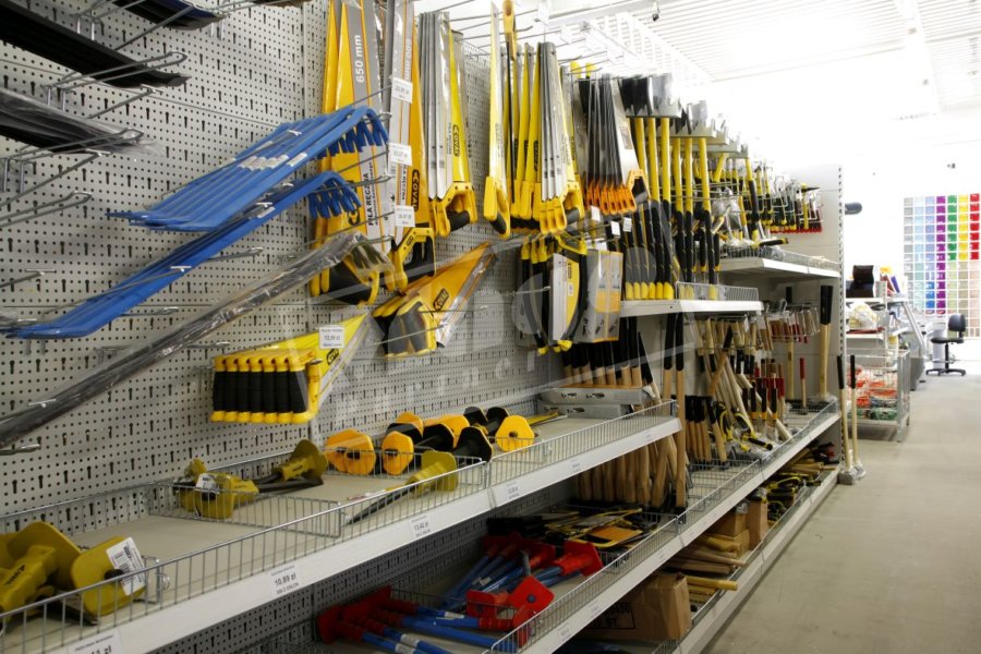 Aranżacja sklepów budowlanych