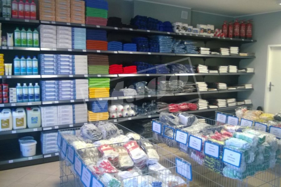 Aranżacja sklepu Bhp